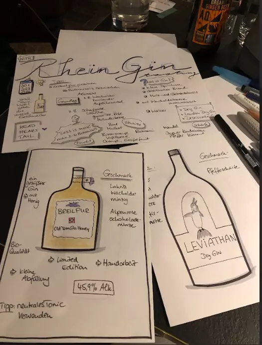 Graphic Recording: Ginverkostung
