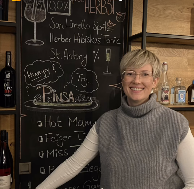 Kreidetafel beschriften im Restaurant: Natalie Simon